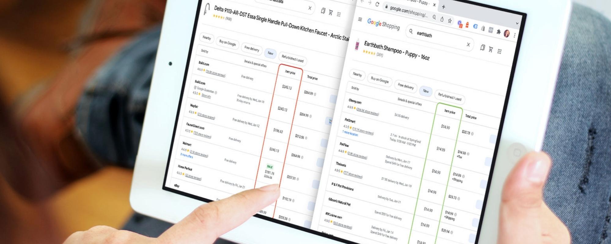 A person shopping online on a tablet - Should you treat iMAP differently than a traditional MAP policy?