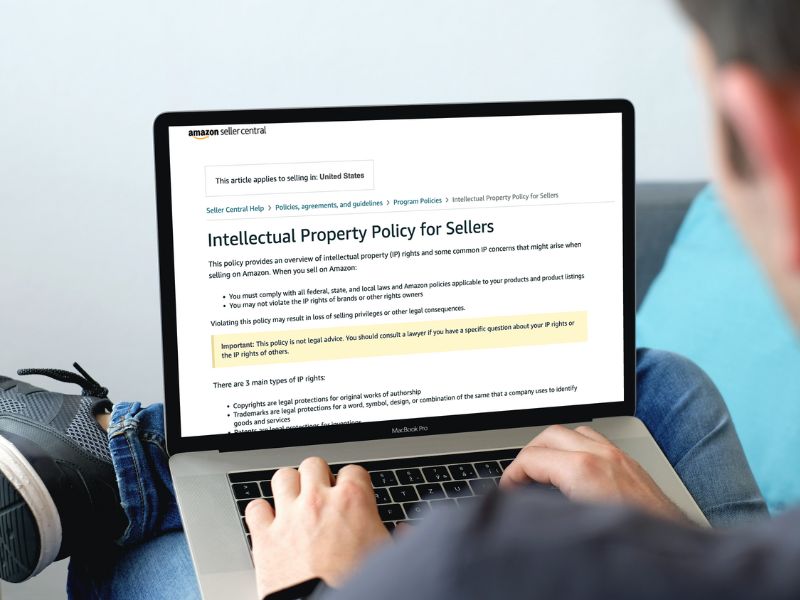 Seller information listed on a website screen - Fifteen Tips to Help Identify Unknown Sellers